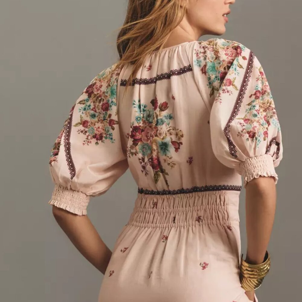 Anthropologie The Somerset Maxi Dress: Puff-Sleeve Edition - Picture 7 of 8